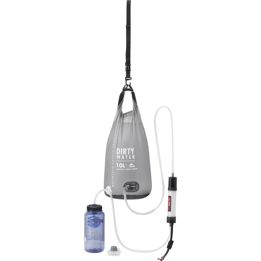 MSR Guardian™ Gravity Purifier Outdoor Action- in use