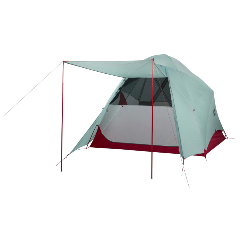 MSR Habiscape™ 4-Person Family & Group Camping Tent Outdoor Action - Awning