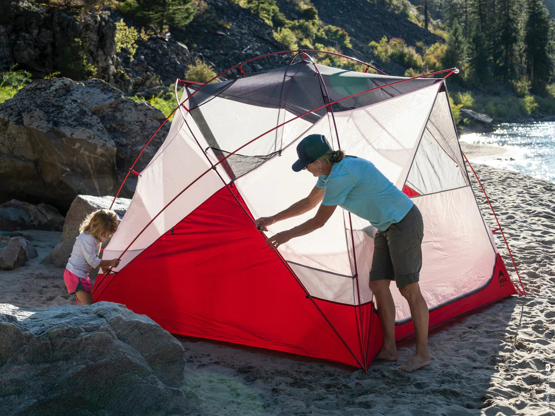 MSR Habitude 6 Family & Group Camping Tent Outdoor Action-Tent Pole