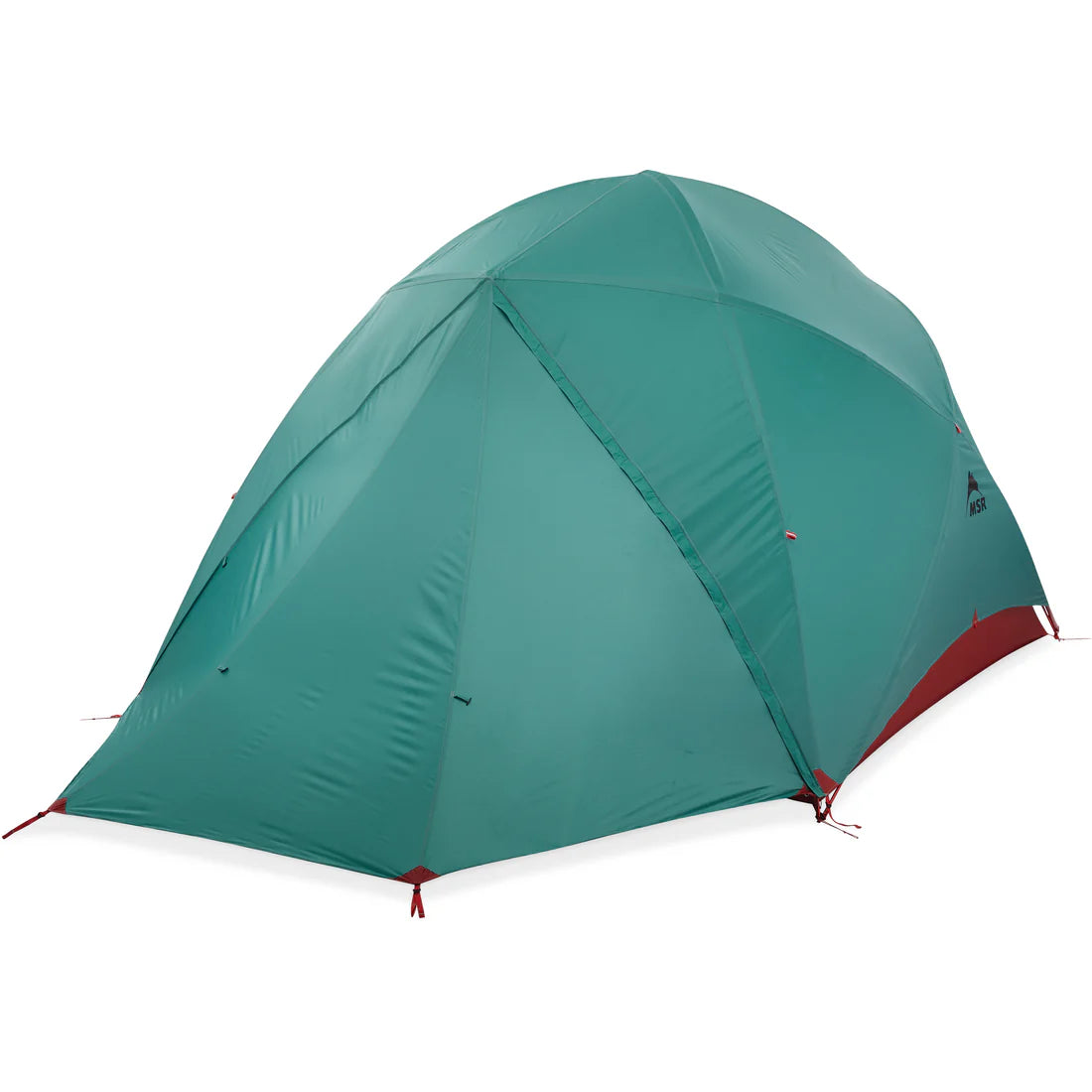 MSR Habitude 6 Family & Group Camping Tent Outdoor Action- Fully Closed Fly