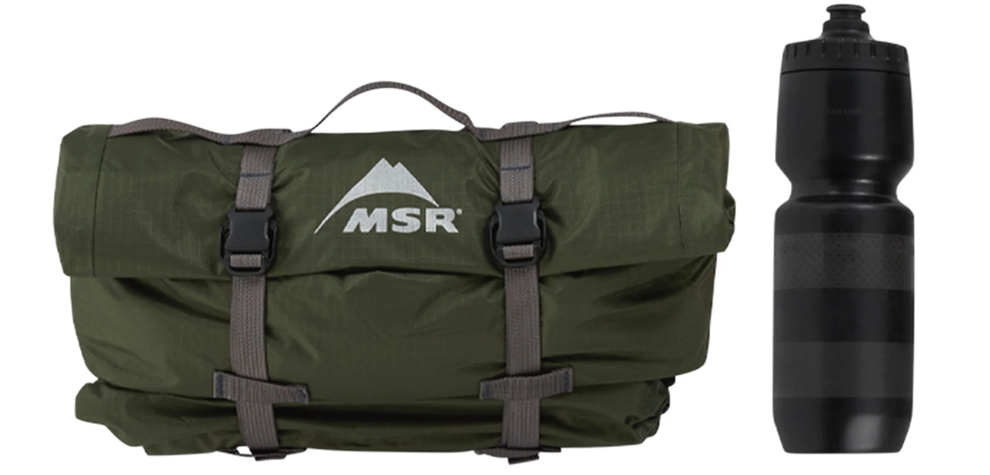 MSR Hubba Hubba™ Bikepack 1-Person Tent Outdoor Action- Storage Bag (Bottle not included)