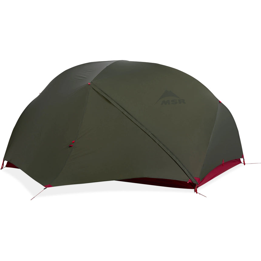 MSR Hubba Hubba™ Bikepack 2-Person Tent Outdoor Action- Fully Closed Fly