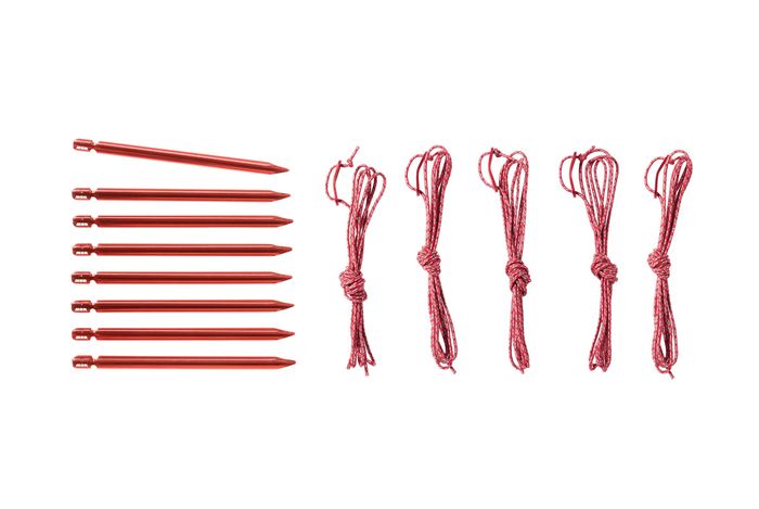 MSR Hubba Hubba HD 3 Outdoor Action- Stakes and Guylines