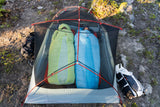 MSR Hubba Hubba™ LT 2-Person Backpacking Tent Outdoor Action- expanded floor plan