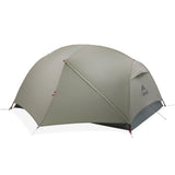 MSR Hubba Hubba™ LT 2-Person Backpacking Tent Outdoor Action- fly door closed