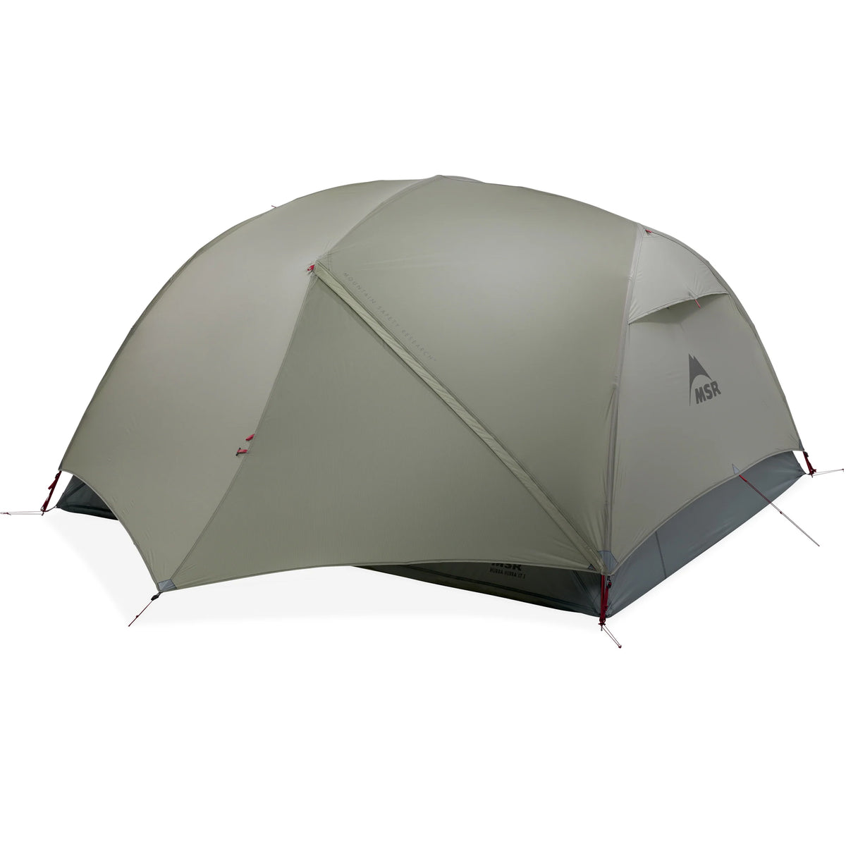 MSR Hubba Hubba™ LT 3-Person Backpacking Tent Outdoor Action- Closed Rainfly