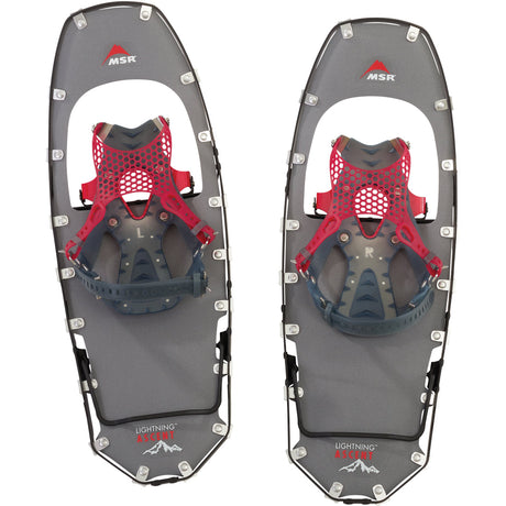 MSR Lightning Ascent 25 Snowshoes Outdoor Action- front