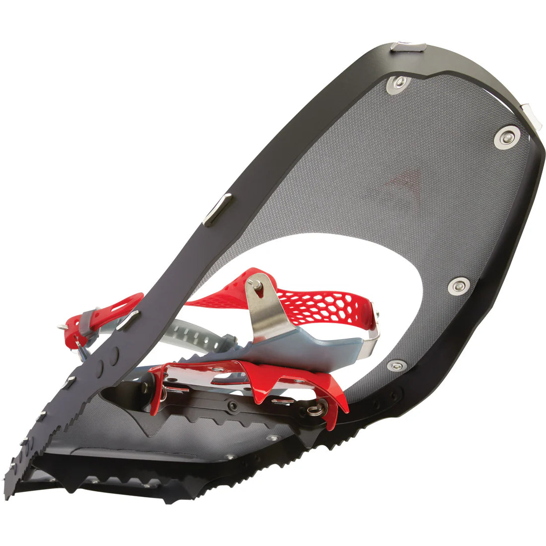 MSR Lightning Ascent 25 Snowshoes Outdoor Action- sharp (angled)