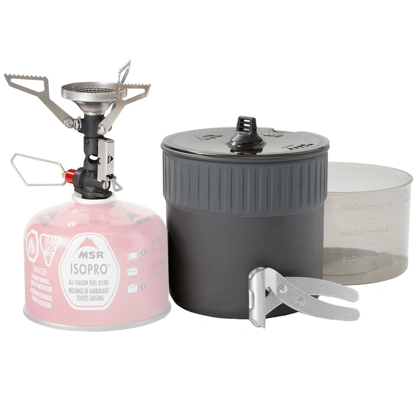 MSR PocketRocket Deluxe Stove Kit Outdoor Action- Product set