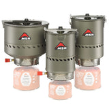 MSR Reactor Stove System Outdoor Action- Variants Sizes