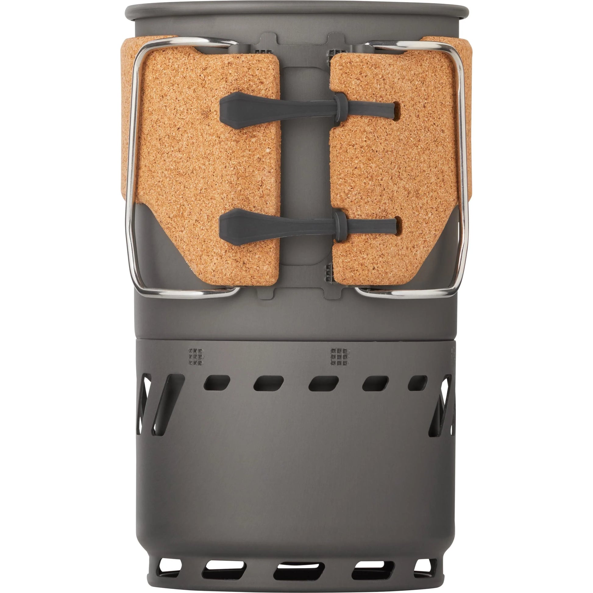 MSR Switch™ Stove System Outdoor Action- Cork Handle Detail