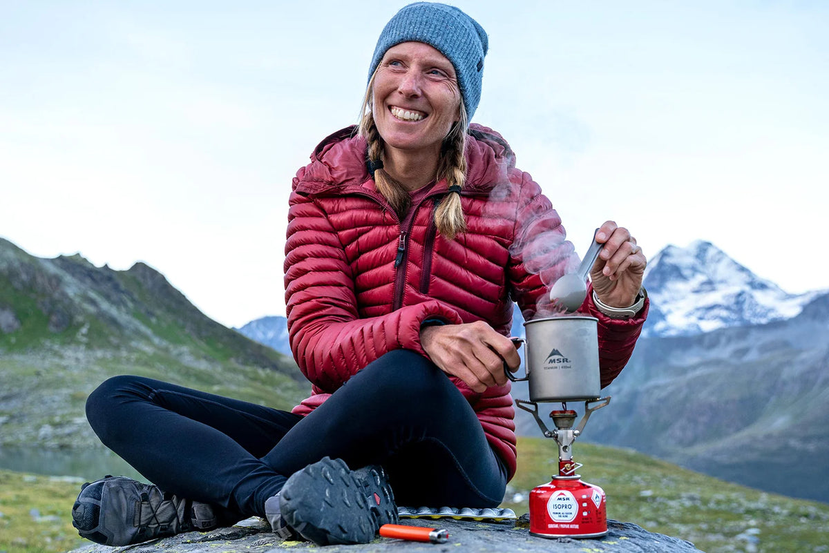MSR Titan™ Spork Outdoor Action - Product in Use
