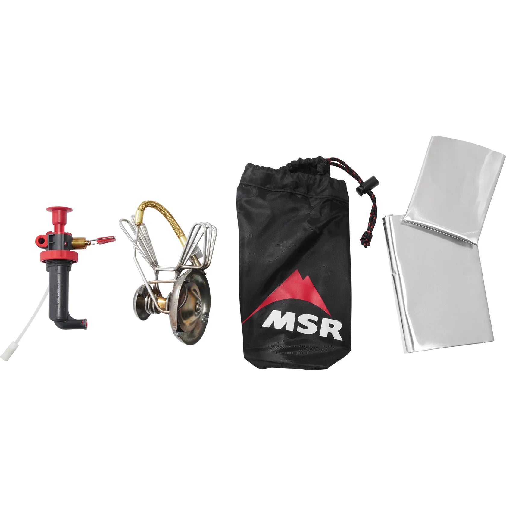 MSR Whisperlite Stove Outdoor Action- Contents