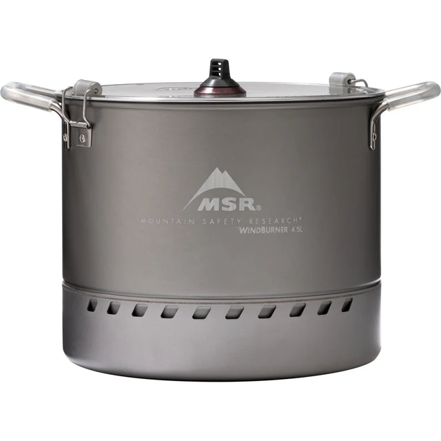 MSR WindBurner 4.5L Stock Pot Outdoor Action- Product Preview