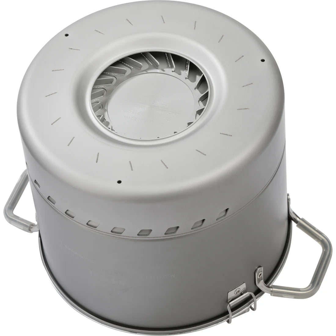 MSR WindBurner 4.5L Stock Pot Outdoor Action- bottom detail