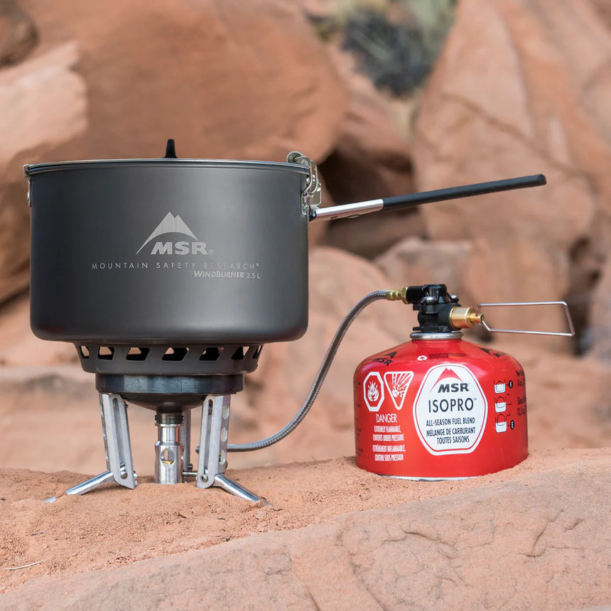 MSR WindBurner® Group Stove System Outdoor Action- Outdoor Adventure