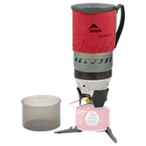 MSR WindBurner® Personal Stove System Outdoor Action Red- Standing