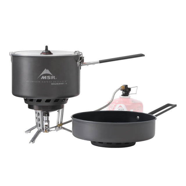 MSR WindBurner® Stove System Combo Outdoor Action- Pots