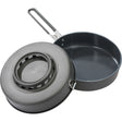 MSR Windburner Ceramic Skillet 8" with Fusion Outdoor Action- Top & Bottom Details