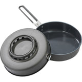 MSR Windburner Ceramic Skillet 8" with Fusion Outdoor Action- Top & Bottom Details