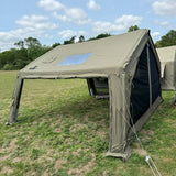 Holawild AirTek Machu Shelter in Khaki - Back view