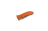 Maserin 384 GTO lightweight EDC folding knife with orange G10 textured handle - high visibility everyday carry knife