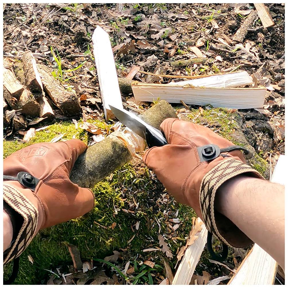 Maserin 975 SAX bushcraft knife available in multiple G10 handle colours - black, gray, green, orange