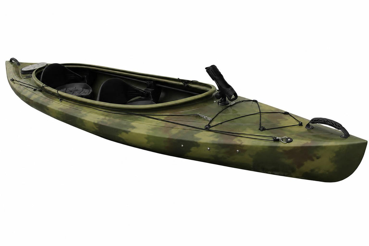 Mission Line 400 Kayak Camo - Front Angle