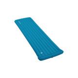 Mountain Equipment Aerostat Down 7.0 Sleeping Mat in Mykonos Blue - Front Angle View