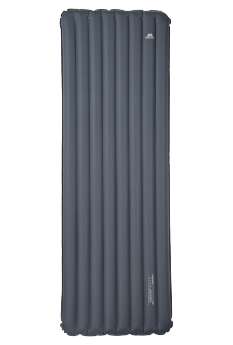 Mountain Equipment Aerostat Synthetic 7.0 Sleeping Mat Wide Regular in Ombre Blue - Full Front View