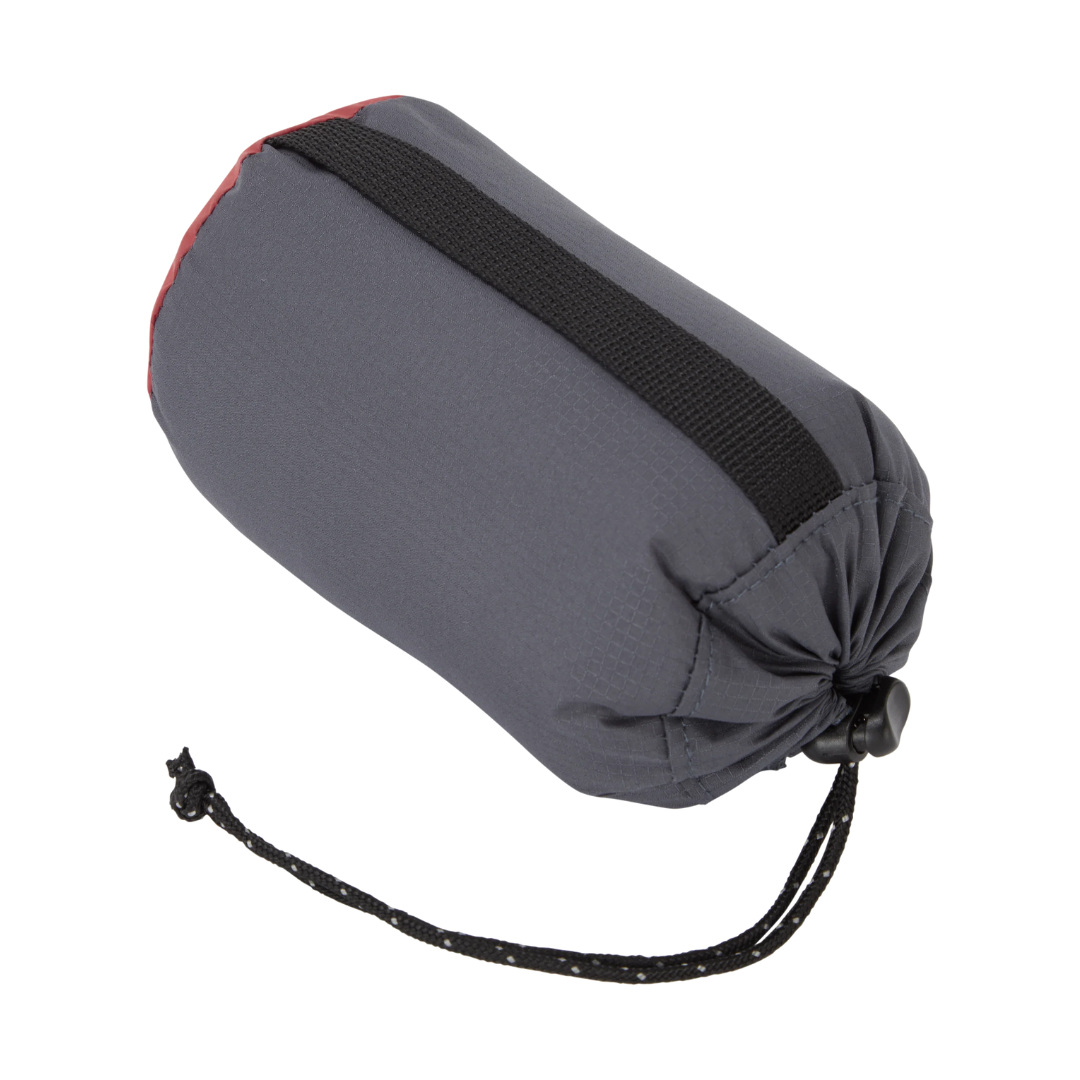 Mountain Equipment Aerostat Synthetic Pillow in Deep Sea Blue - Packed in Stuff Sack