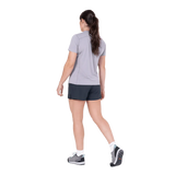 Mountain Equipment Agilix Women's Twin Short in Blue Nights - Back model view