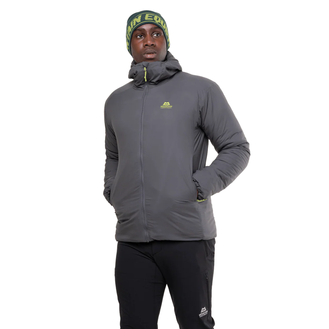 Mountain Equipment Andola Men's Jacket in Anvil Grey - Full Length Fit