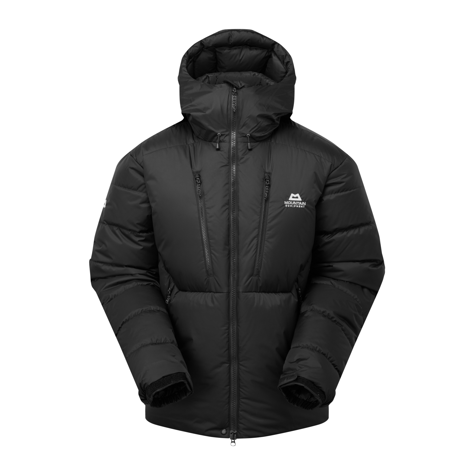 Mountain Equipment Annapurna Men's Jacket in Black - Flat Lay