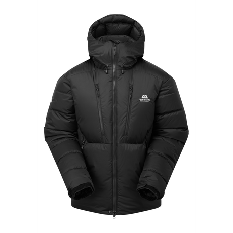 Mountain Equipment Annapurna Men's Jacket in Black - Flat Lay