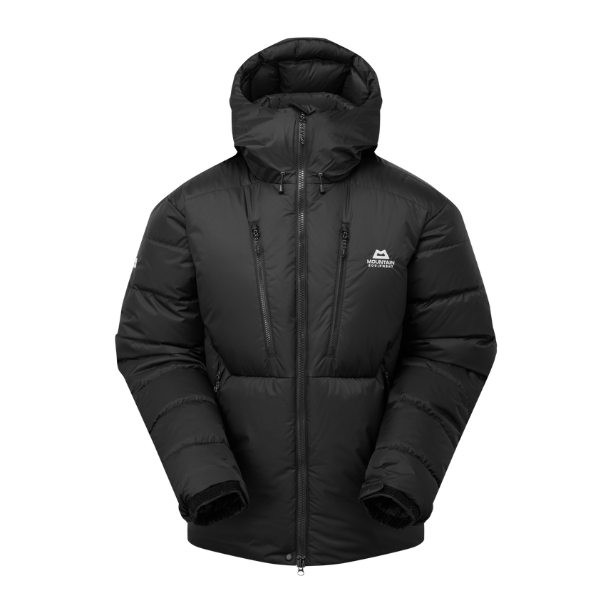 Mountain Equipment Annapurna Men's Jacket in Black - Flat Lay