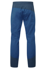 Mountain Equipment Anvil Men's Pant in Majolica/Alto Blue - Full Length Back