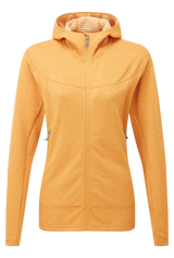 Mountain Equipment Apiro Hooded Women's Jacket in Butterscotch - Front