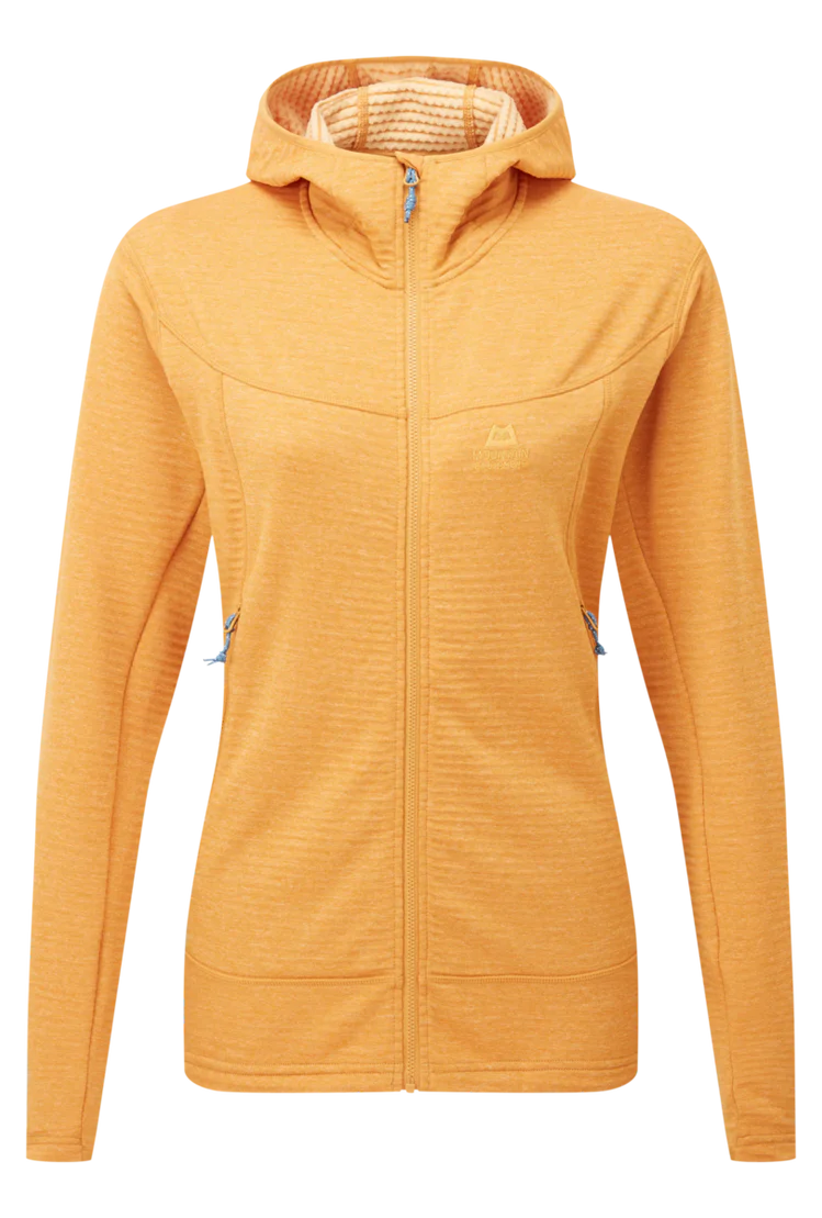 Mountain Equipment Apiro Hooded Women's Jacket in Butterscotch - Front