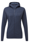 Mountain Equipment Apiro Hooded Women's Jacket in Cosmos - Front