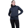 Mountain Equipment Apiro Hooded Women's Jacket in Cosmos - Hand Warmer Pockets