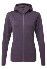 Mountain Equipment Apiro Hooded Women's Jacket in Nightshade - Front