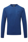 Mountain Equipment Apiro Men's Crew in Admiral Blue - Front