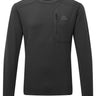 Mountain Equipment Apiro Men's Crew in Black - Front