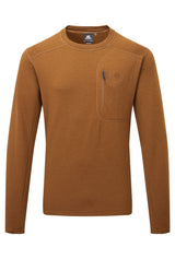Mountain Equipment Apiro Men's Crew in Walnut - Front