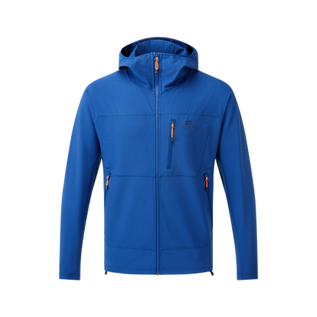 Mountain Equipment Arrow Hooded Men's Jacket in Admiral Blue - Front
