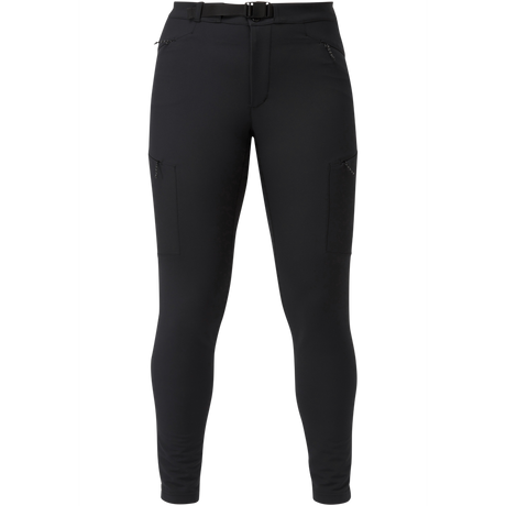 Mountain Equipment Austra Women's Tight in Black - Flat Lay Front