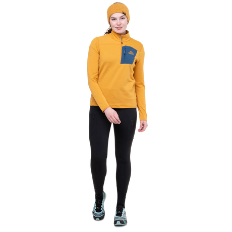 Mountain Equipment Austra Women's Tight in Black - On Model Front