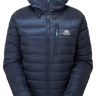 Mountain Equipment Baltoro Women's Jacket in Cosmos - Front