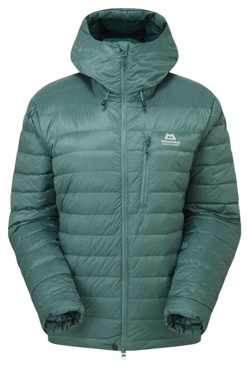 Mountain Equipment Baltoro Women's Jacket in Sea Pine - Front